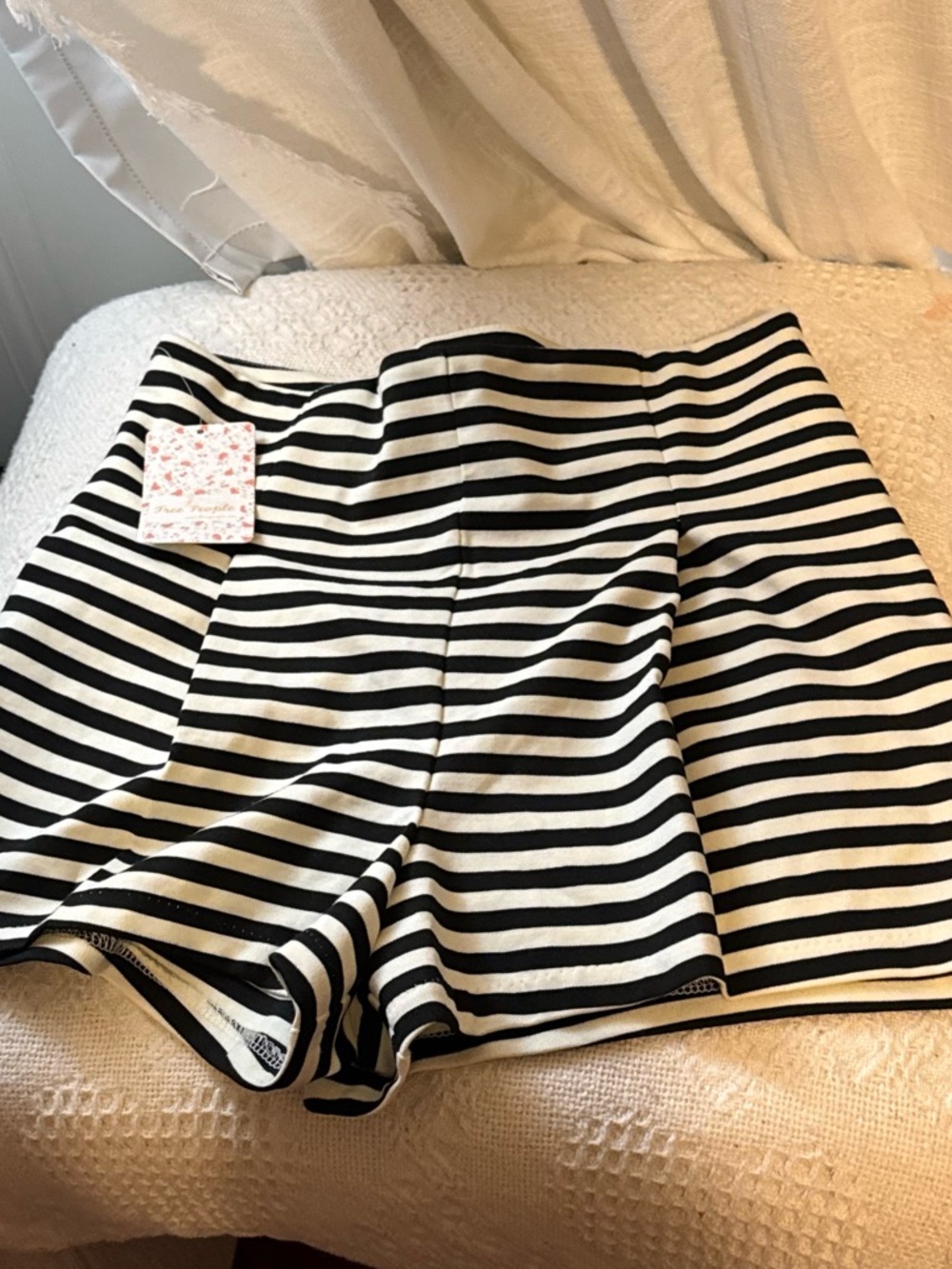 NWT Free People striped shorts - Picture 5 of 7